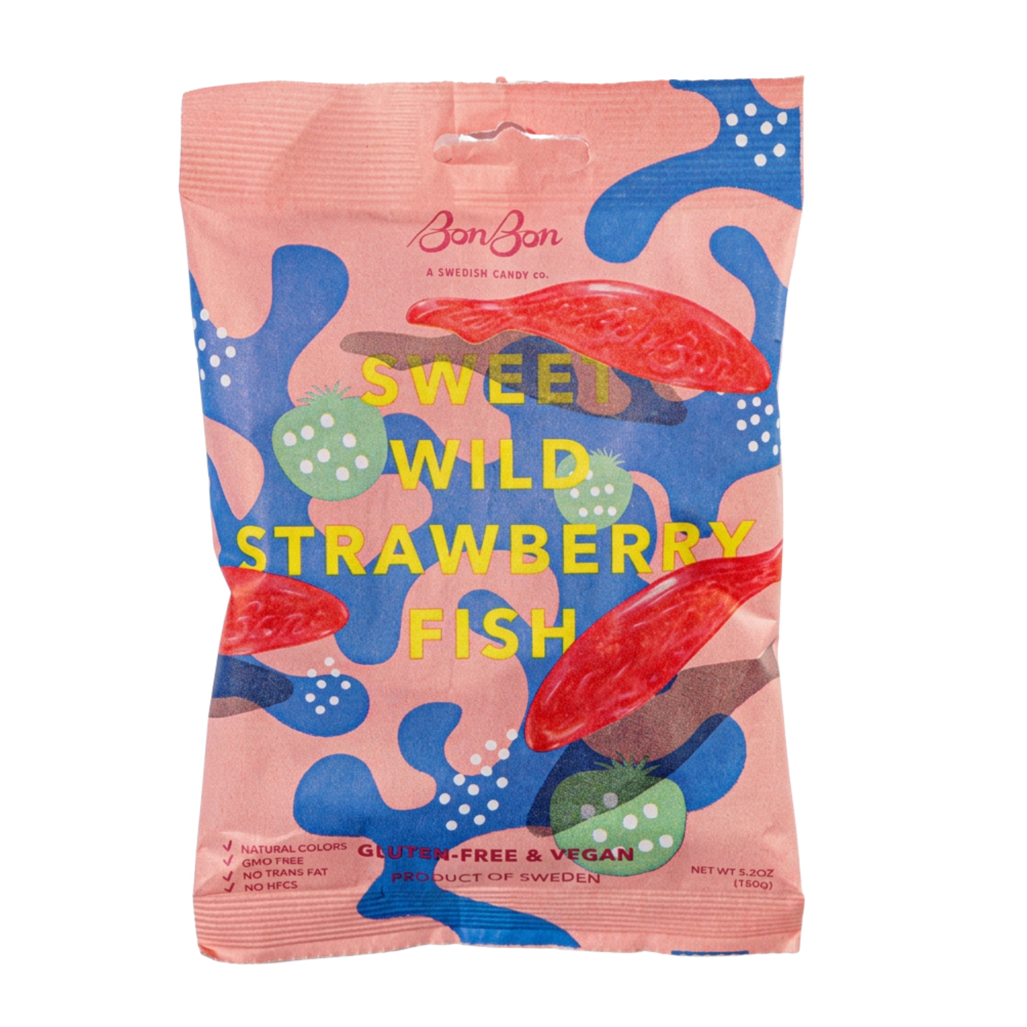 sweet wild strawberry fish