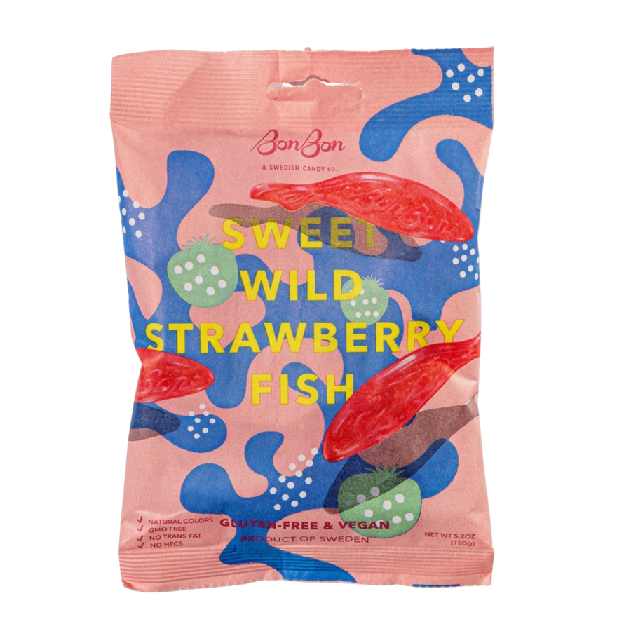 sweet wild strawberry fish