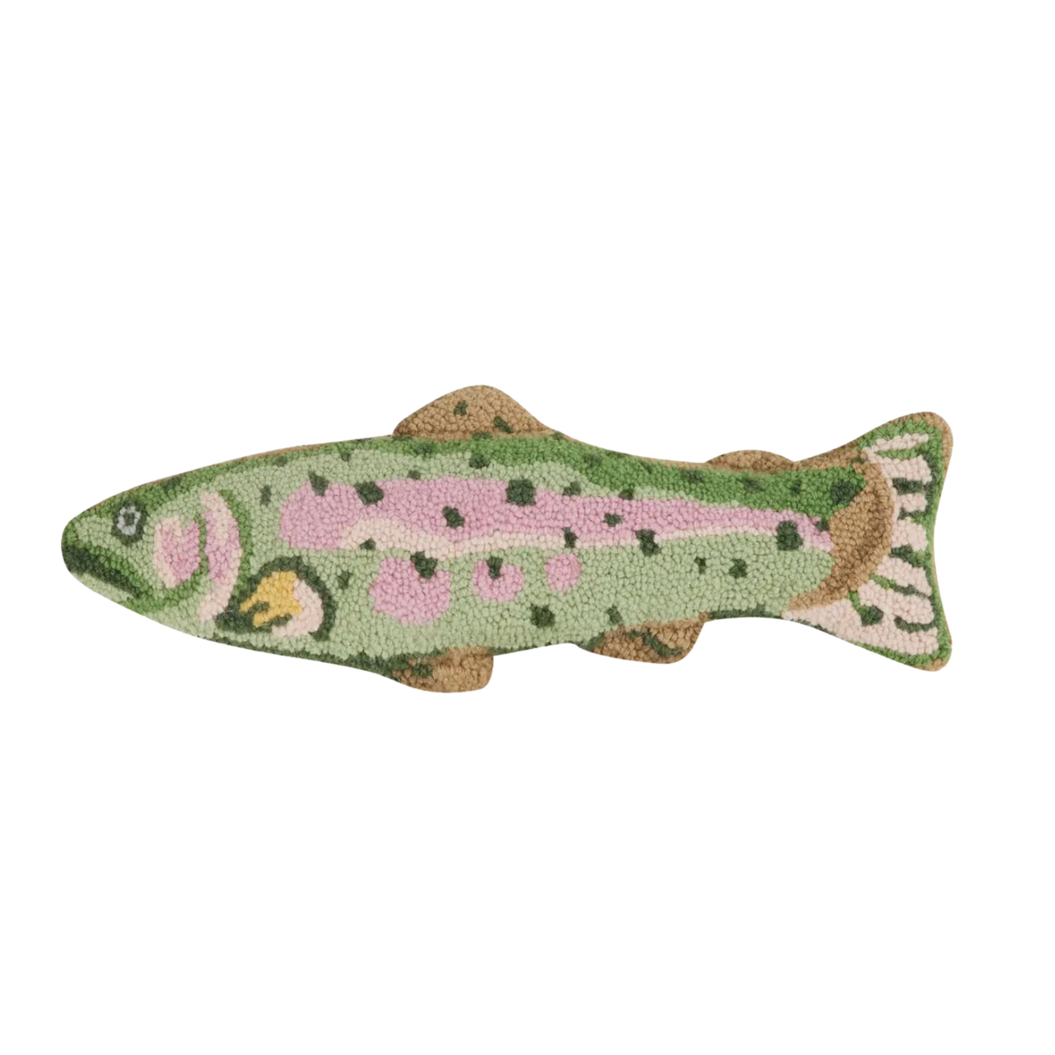 trout hook pillow