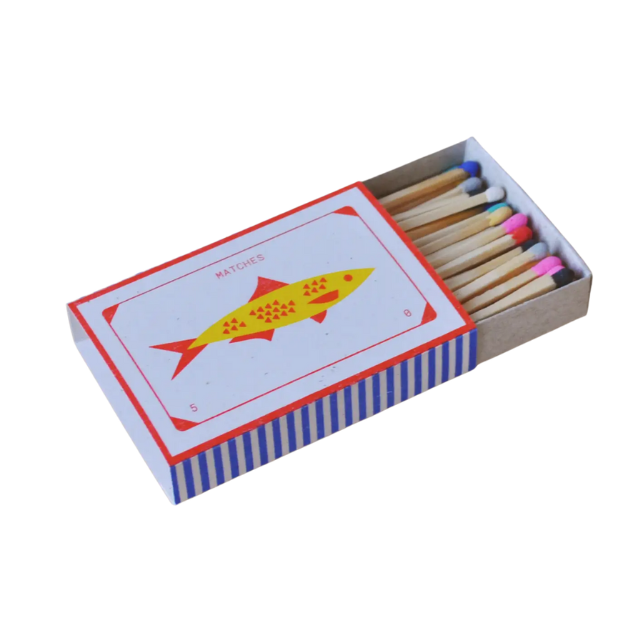 risograph printed matchbox