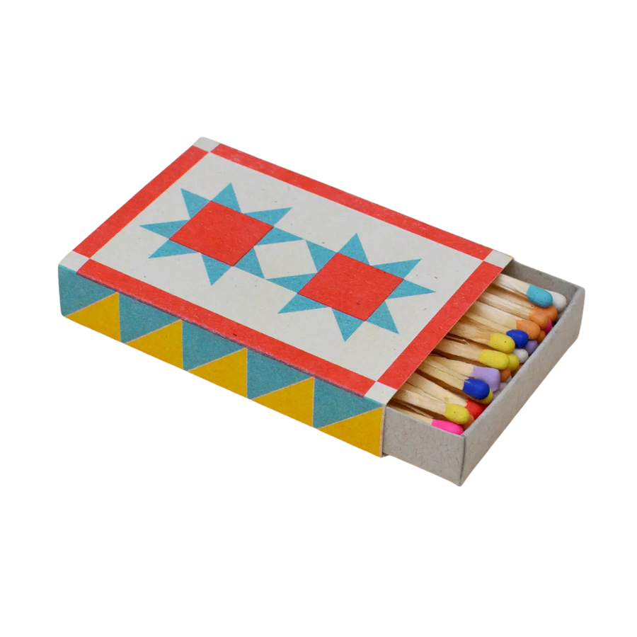 risograph printed matchbox