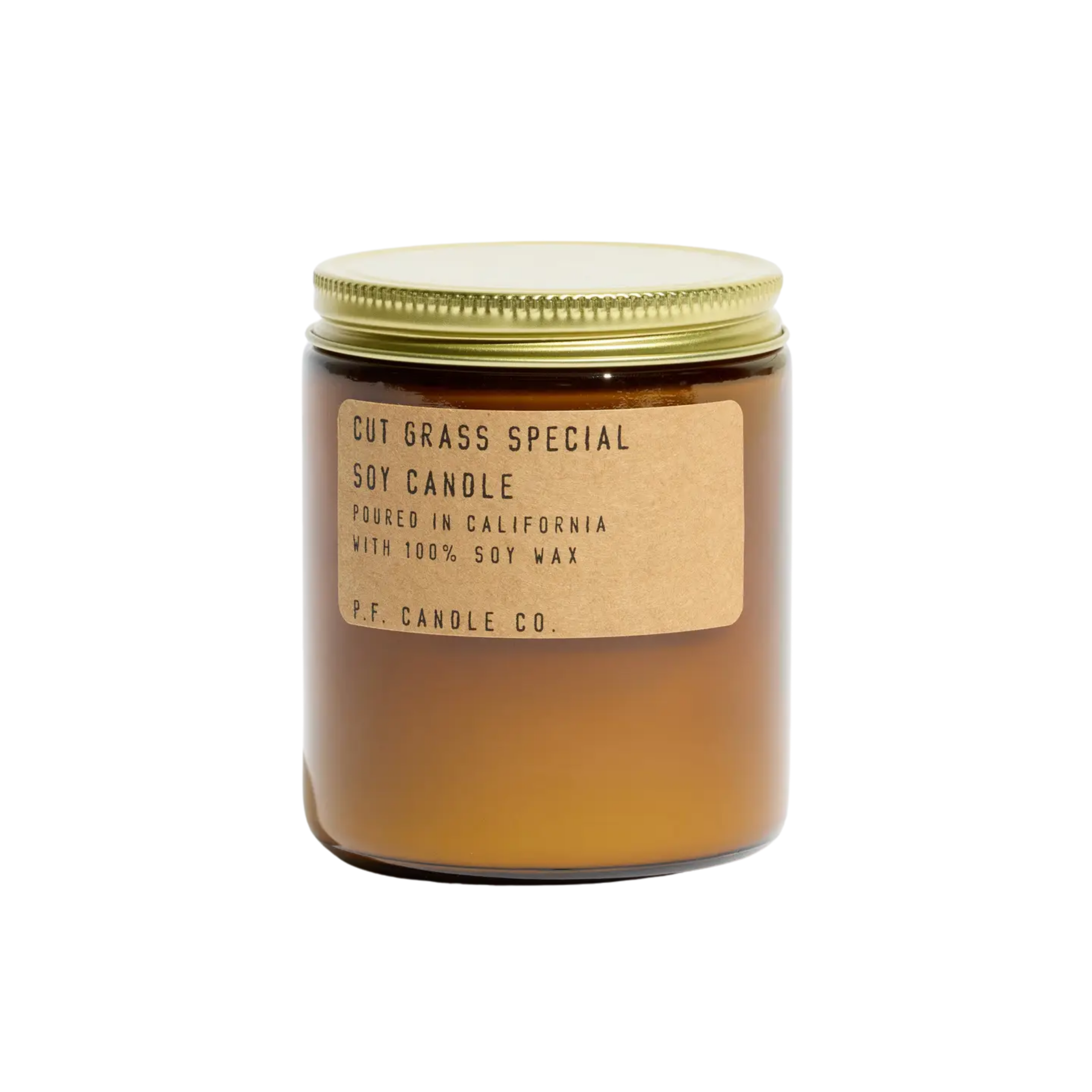 cut grass special candle