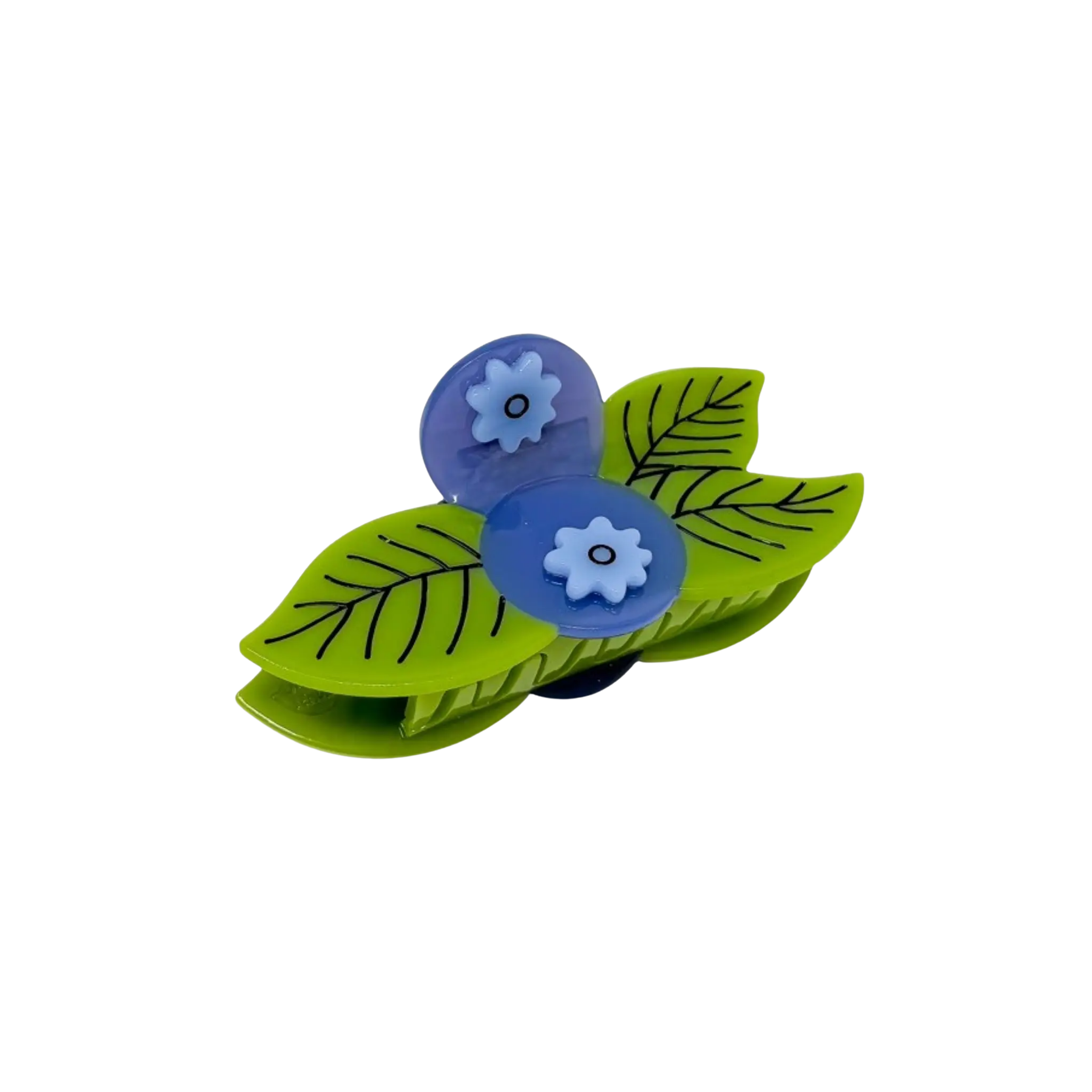 blueberry - large hair claw clip