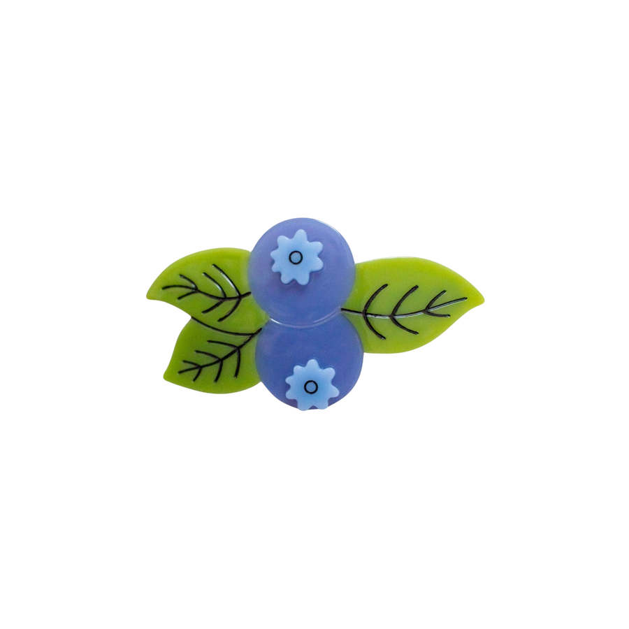 blueberry french barrette