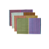duo stripe placemats