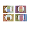 duo stripe placemats