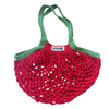 handmade crochet mesh market bags