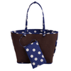 large nylon reversible tote