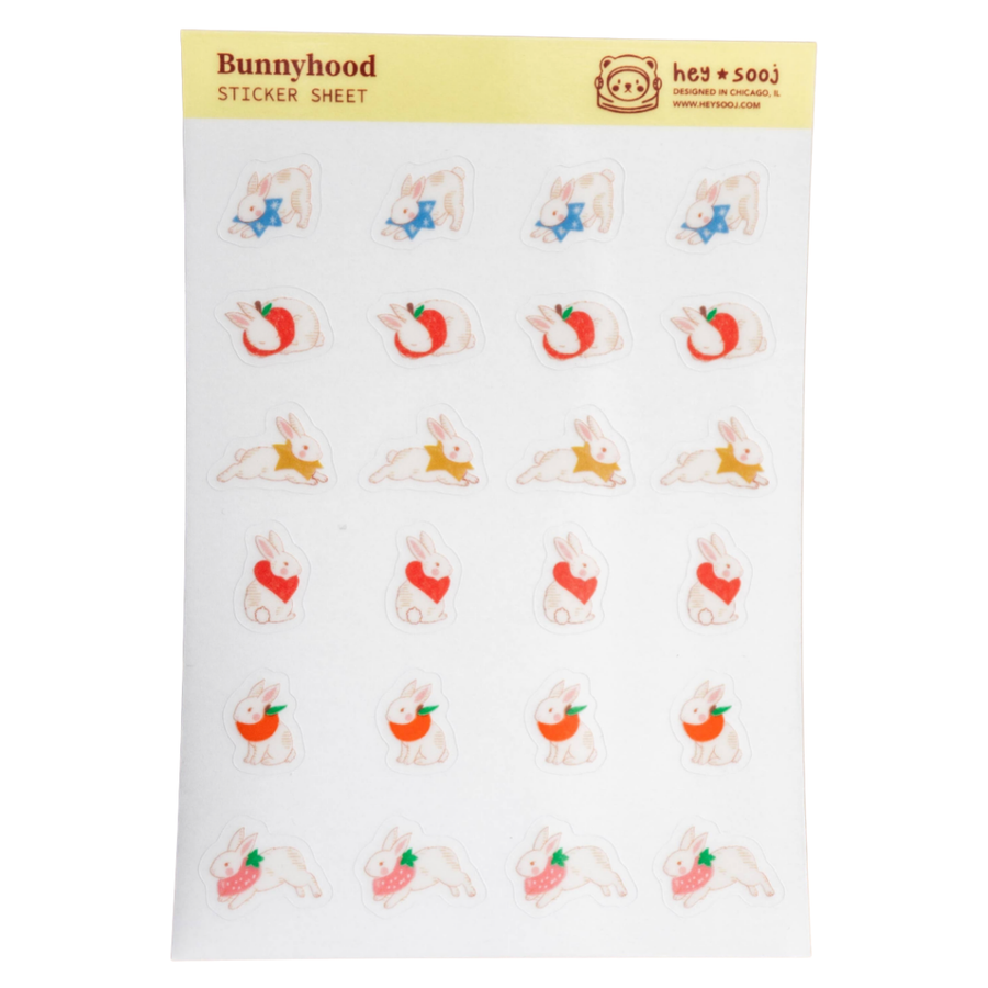 Bunnyhood Sticker Sheet