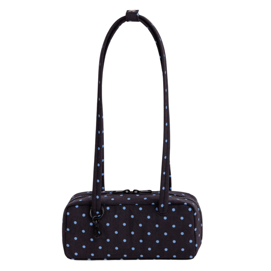 small nylon bowler bag