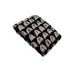 Ghost Spooky Cute Black and White Terry Cloth Hand Towel