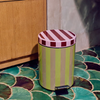 dusen dusen firefly stripe pedal trash bin