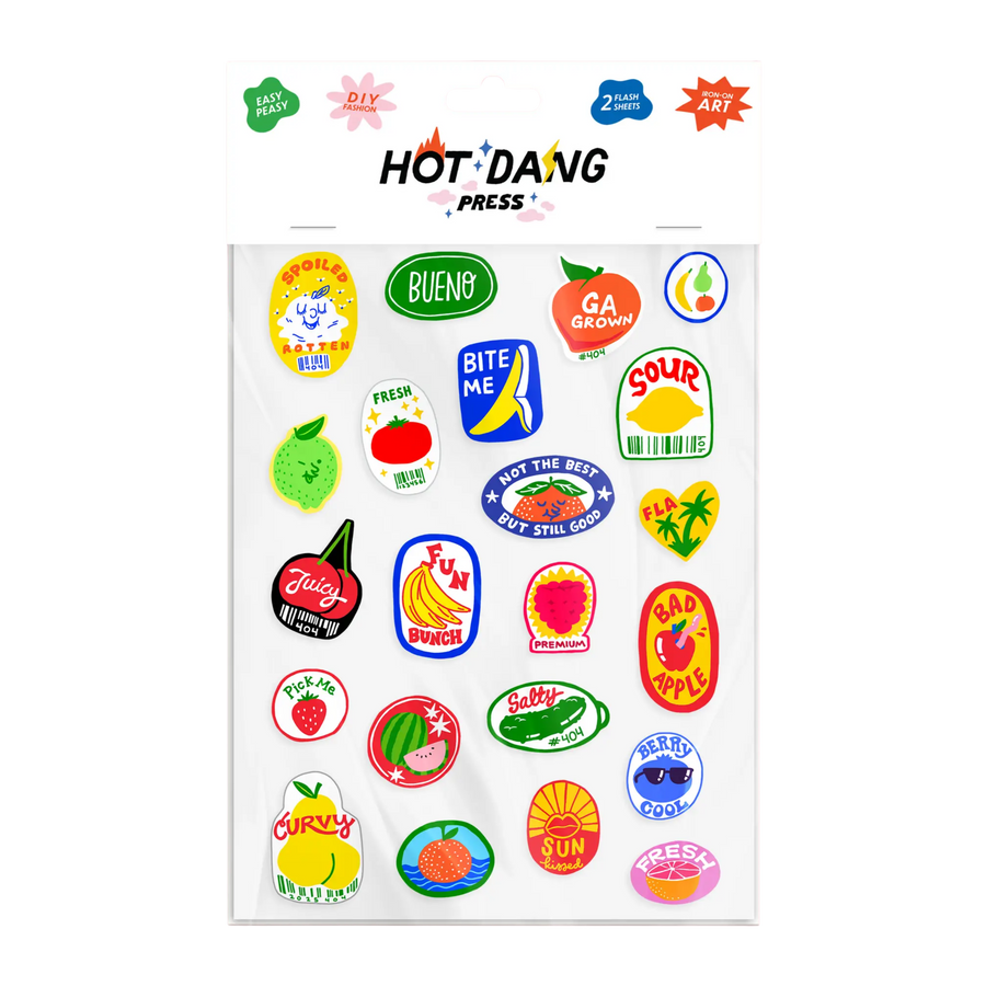 produce stickers sheet set