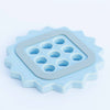 Sunshine Flower Frog | Sky Blue | Ceramic Lid