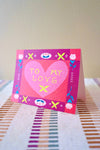 To My Love Floral Border Card
