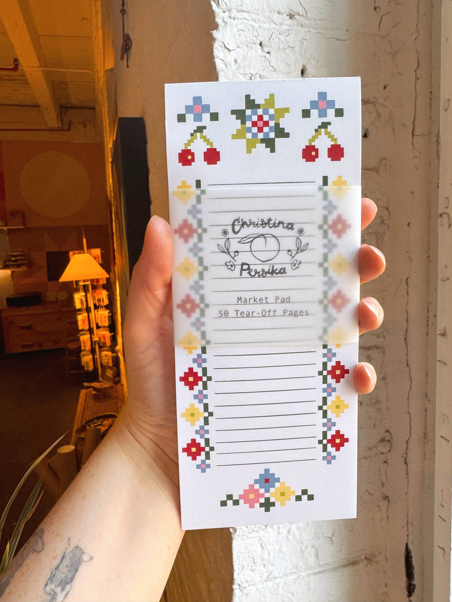 Quilted Cherry Market Pad