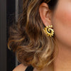Caracol & Espiral gold studs