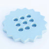 Sunshine Flower Frog | Sky Blue | Ceramic Lid