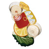 caesar salad cocktail napkins - set of 4