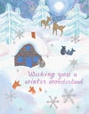 Winter Wonderland Landscape Card