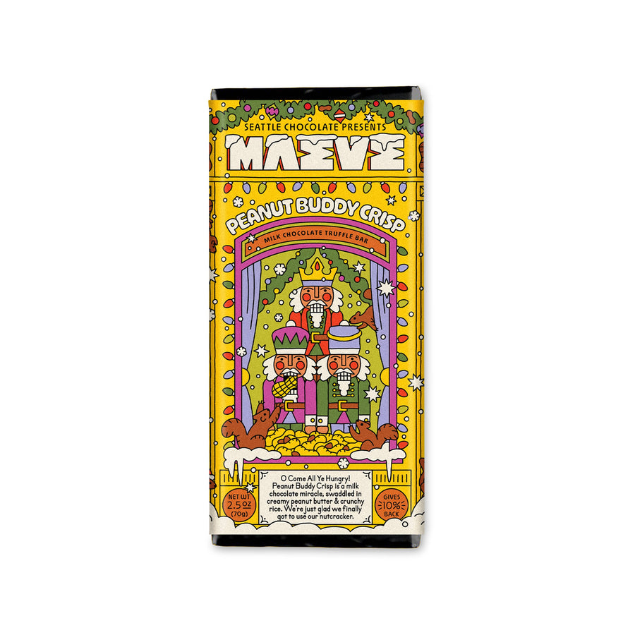 Holiday - Peanut Buddy Crisp Truffle Bar