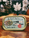 Tinned Fish Candle  Vanilla Eggnog Stocking Stuffer