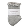 ruffled hugger crew socks