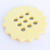 Sunshine Flower Frog | Butter Yellow | Ceramic Lid