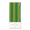 green stripes tissue paper