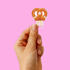 Presley Pretzel Sticker, Funny Sticker, Food Sticker