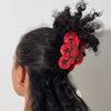 large tomatoes on the vine hair claw clip