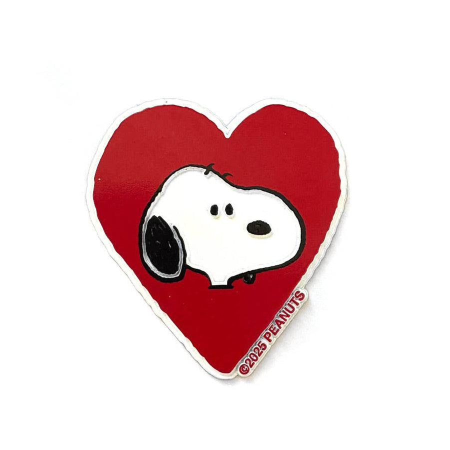 snoopy heart classic fridge magnet
